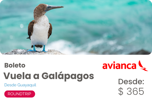Vuela a Galapagos